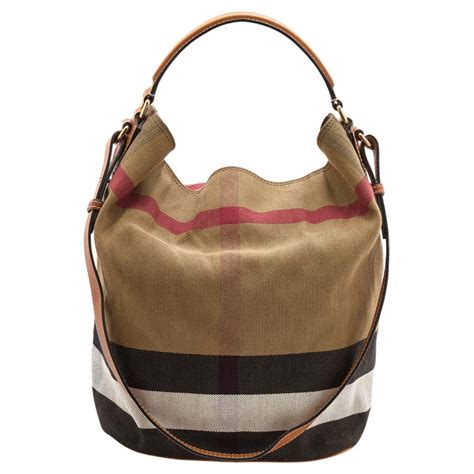 burberry ashby nieten|Ashby linen handbag Burberry Multicolour in Linen .